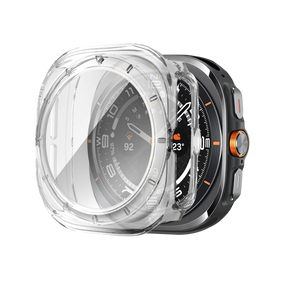 Bandz Funda PC con vidrio Samsung Galaxy Watch Ultra (transparente)