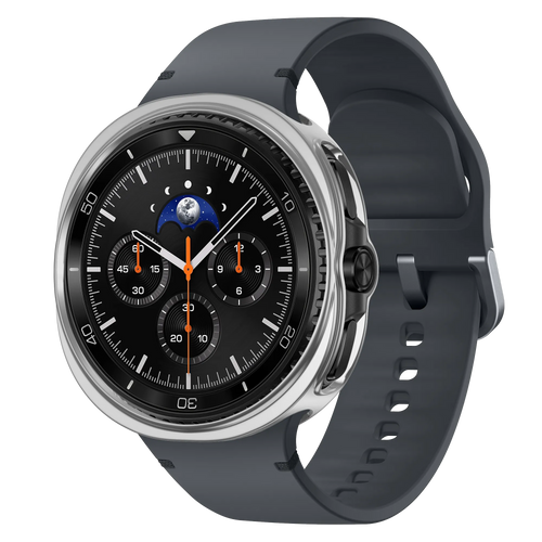 Bandz Funda TPU Samsung Galaxy Watch 8 Classic (plateado)
