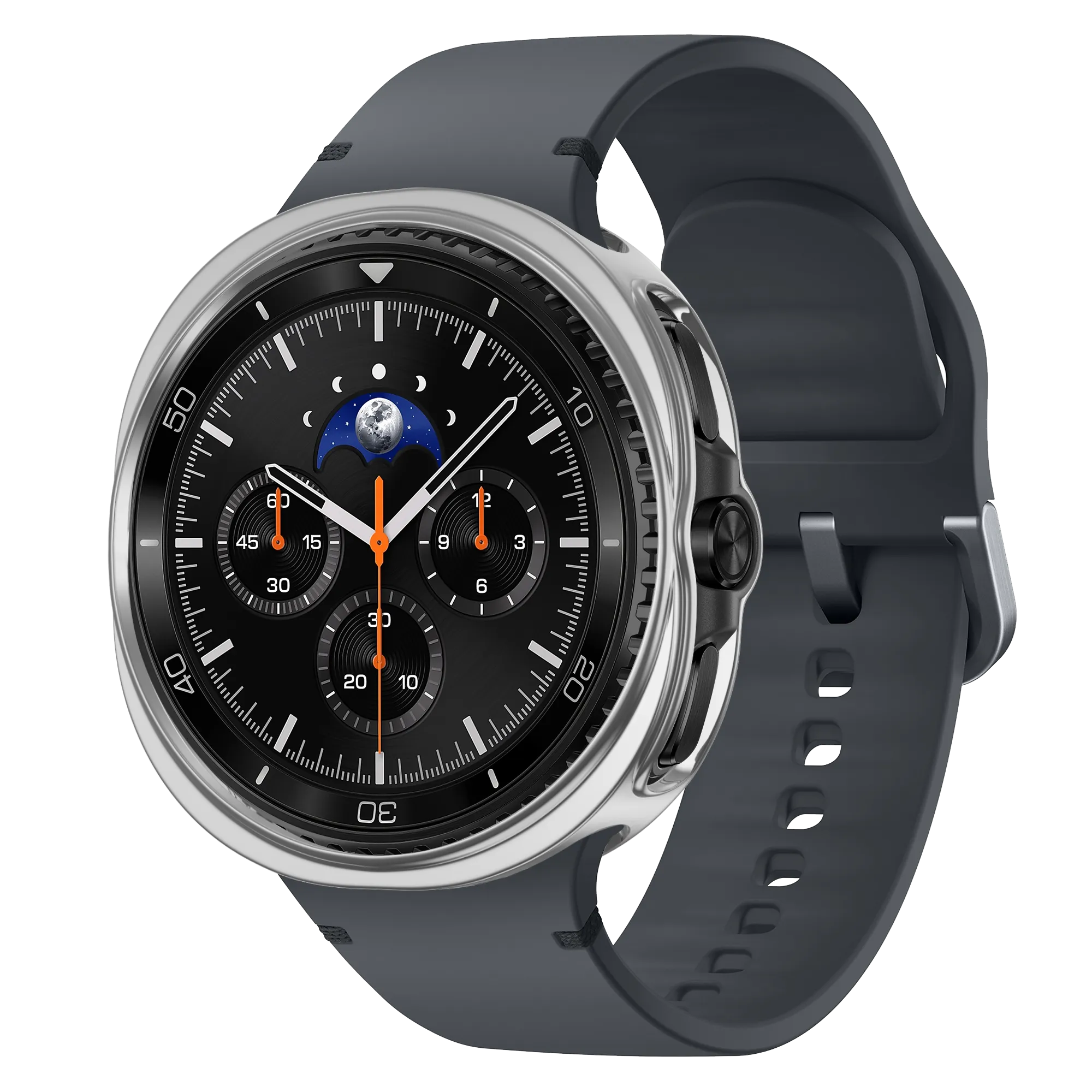 Bandz Funda TPU Samsung Galaxy Watch 8 Classic (plateado)