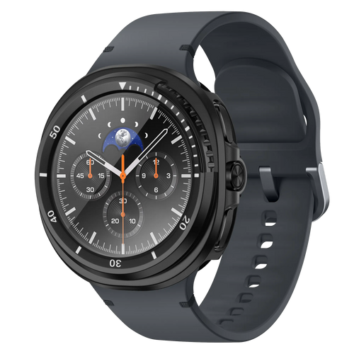 Bandz Funda Bezel con vidrio Samsung Galaxy Watch 8 Classic (negro/blanco)