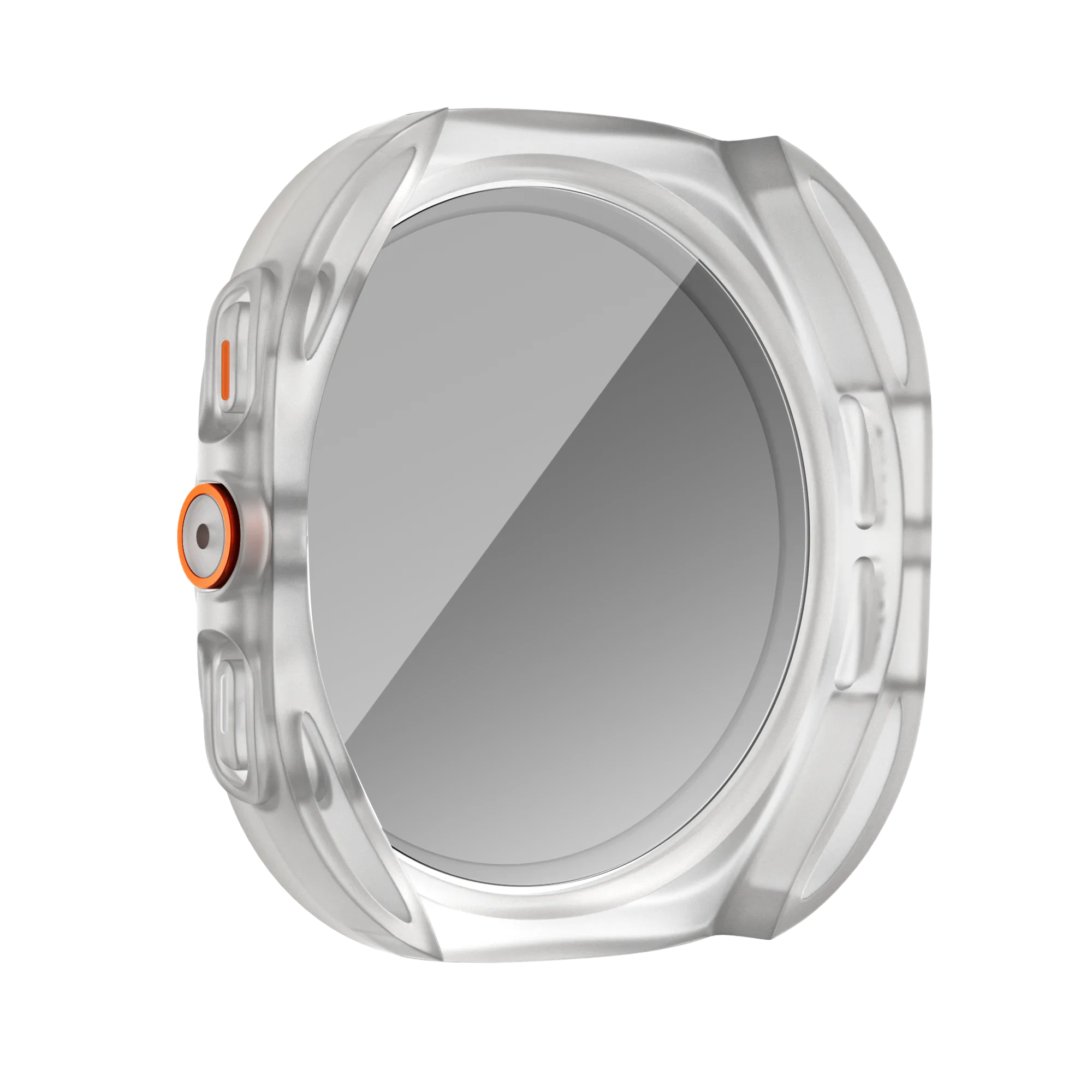 Bandz Samsung Galaxy Watch 7 - 44mm Square PC Case with Glass (Frost)