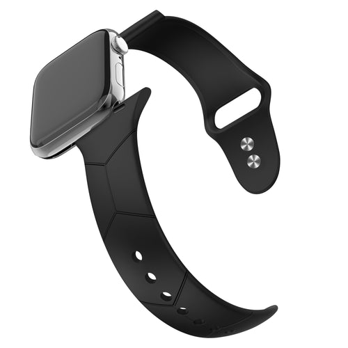 BALR Correa deportiva 'Hexagons' Apple Watch Ultra (negro)