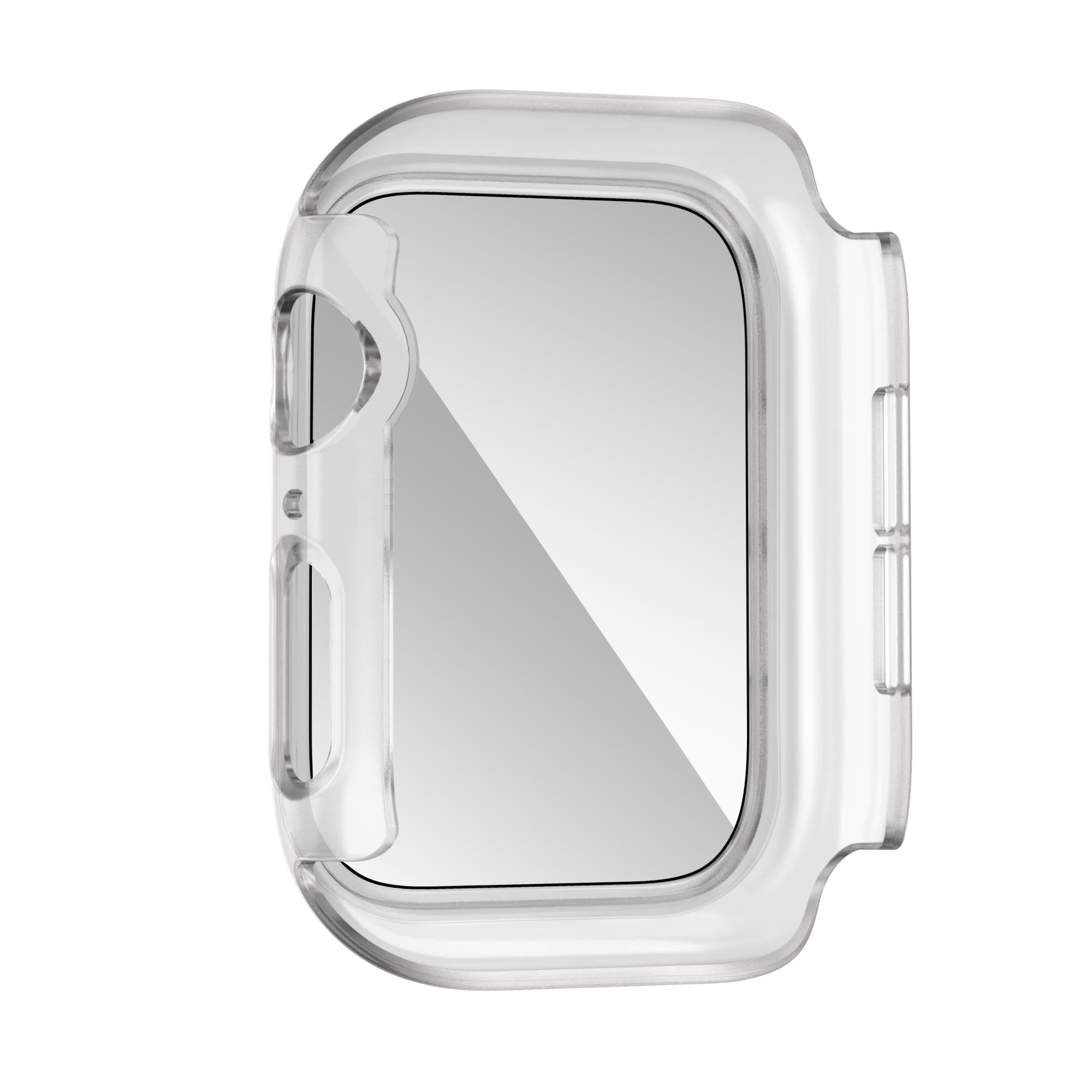 Bandz Funda PC con vidrio Apple Watch 10/11 (transparente)