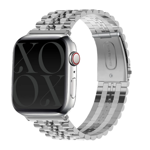 Correa acero xoxo Wildhearts Apple Watch (plateado)