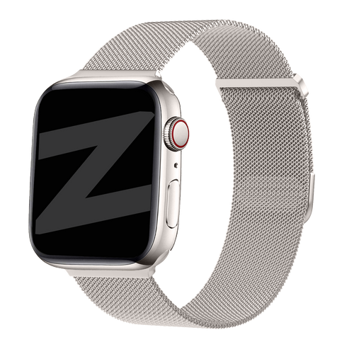 Bandz Correa milanesa Loop Apple Watch Ultra (blanco estrella)