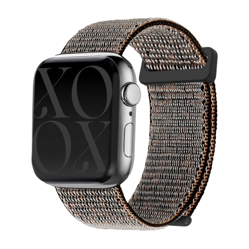 xoxo Wildhearts Apple Watch Nylon Strap (Black Leopard)