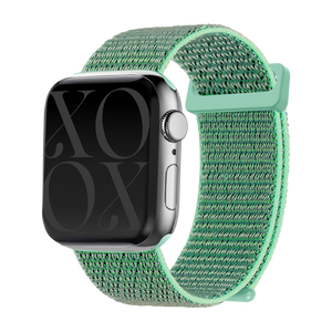 Correa nylon xoxo Wildhearts Apple Watch  (verde menta)