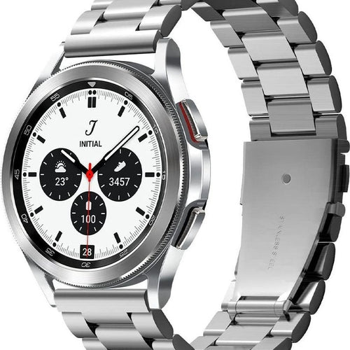 Spigen Correa acero Samsung Galaxy Watch 5 44mm (plateado)