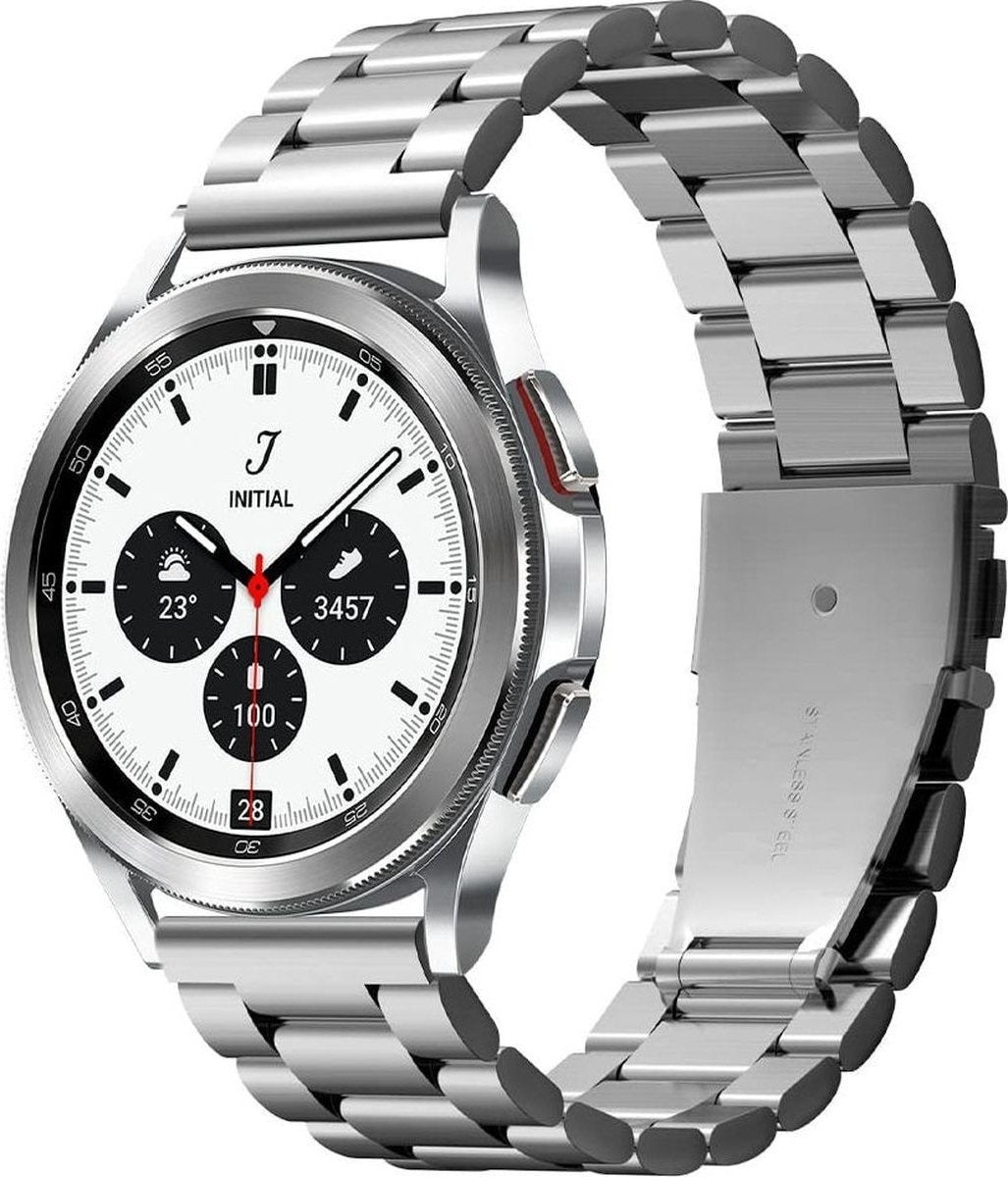 Spigen Correa acero Samsung Galaxy Watch 3 41mm (plateado)