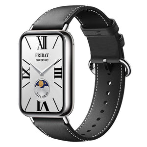 Redmi Watch 6 Leather Strap (Black)