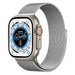 Correa milanesa Apple Watch Ultra (plata)