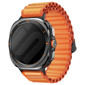 Correa nylon Outdoor Samsung Galaxy Watch Ultra (naranja)