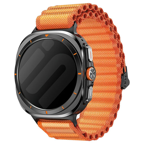 Correa nylon Outdoor Samsung Galaxy Watch Ultra (naranja)