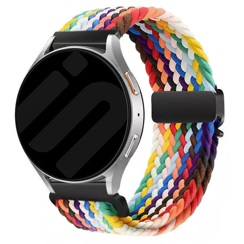 Correa nylon con hebilla Fossil Gen 4 Venture HR (arcoiris)