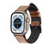 Apple Watch Ultra Hybrid Leather Strap with Buckle (Brown)