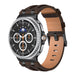 Correa cuero sólida Samsung Galaxy Watch 9 - 44mm (marrón café)