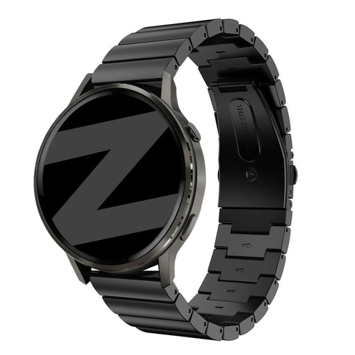 Bandz Correa acero 'One Bead' Garmin Vivoactive 3 (negro)