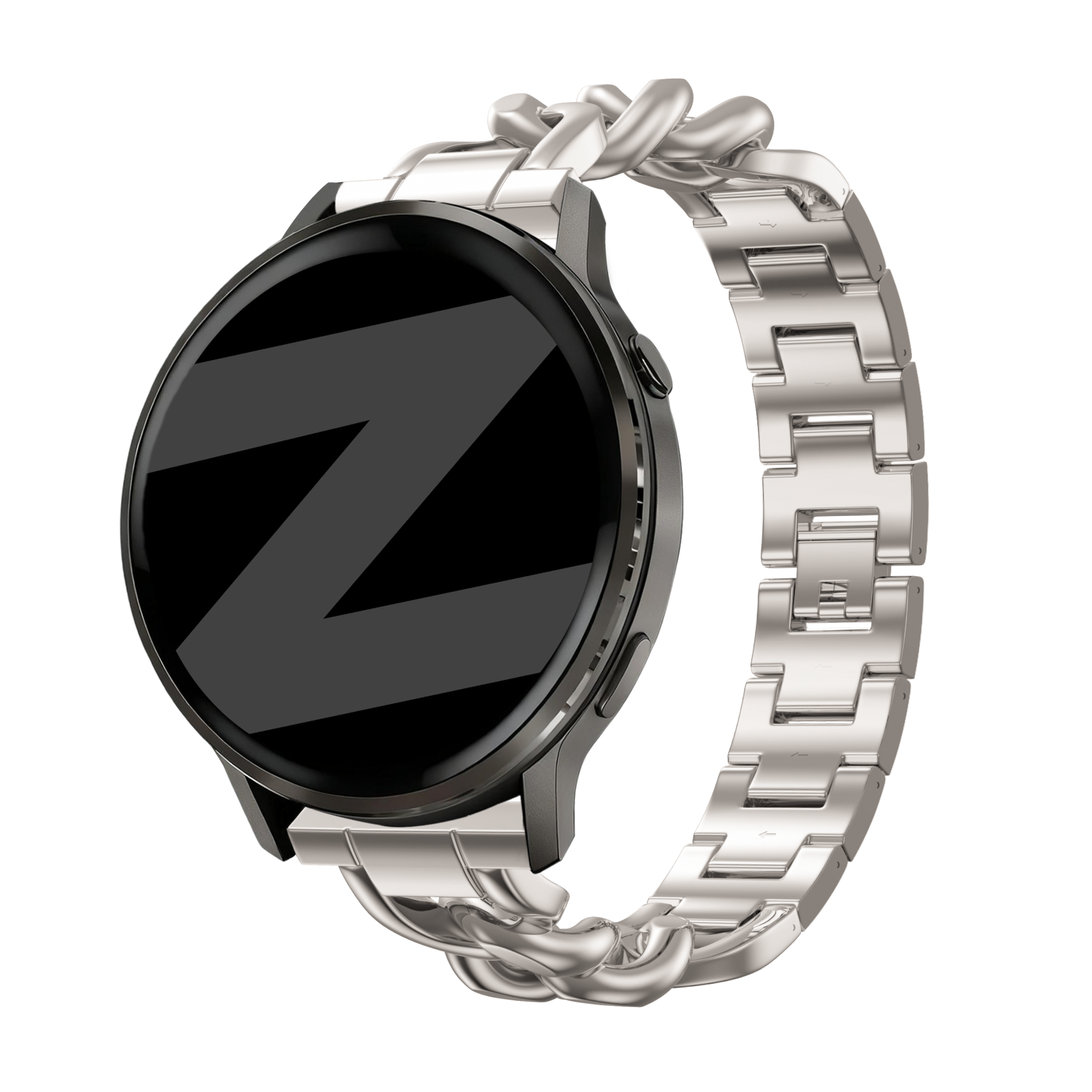 Bandz Correa metal 'Cadenas' Withings Steel HR - 36mm (blanco estrella)