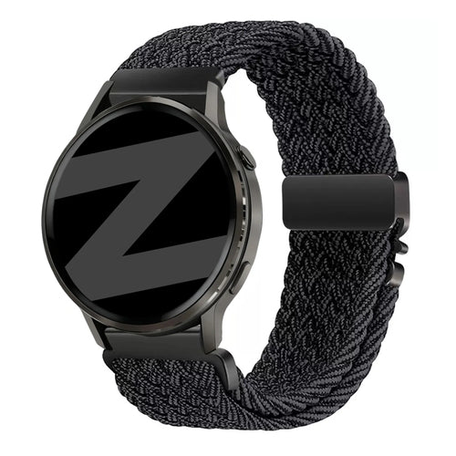 Bandz Correa trenzada 'Parachute' Garmin Venu 4 - 45mm (grafito)