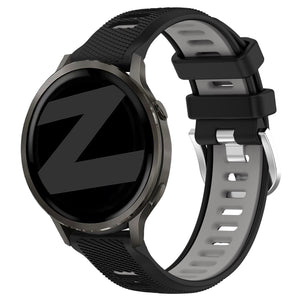 Bandz Correa deportiva con hebilla Garmin Forerunner 255s (negro/gris)