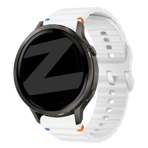 Bandz Correa silicona 'Wave' Garmin Forerunner 265s (blanco)