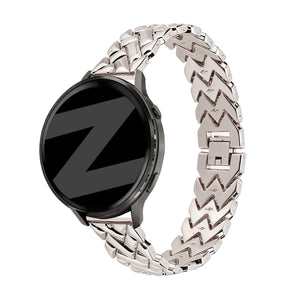 Bandz Garmin Venu 3s Metal Strap 'V-Type' (Starlight)