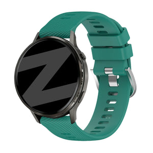 Bandz Correa silicona 'Deluxe' Garmin Vivomove 3s (viridiano)