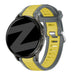 Bandz Garmin Venu 3 Dual Buckled Sport Strap (Grey/Yellow)