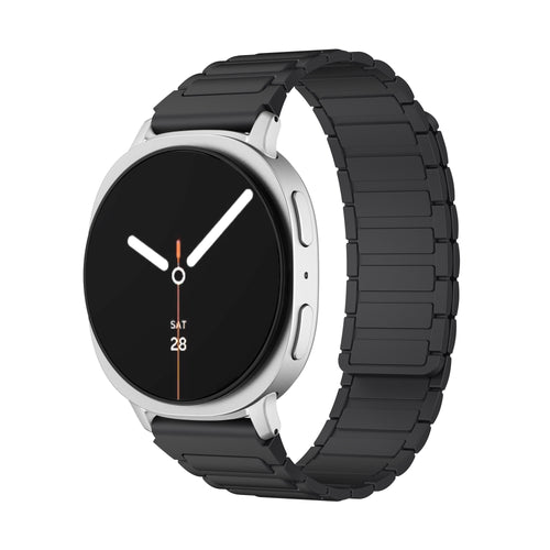Correa silicona magnética Samsung Galaxy Watch 8 - 44mm (negro)