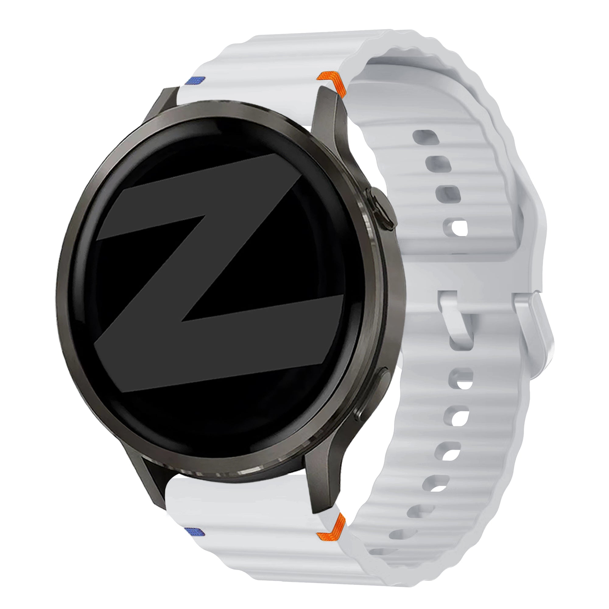 Bandz Correa silicona 'Wave' Garmin Venu 4 - 45mm (gris claro)