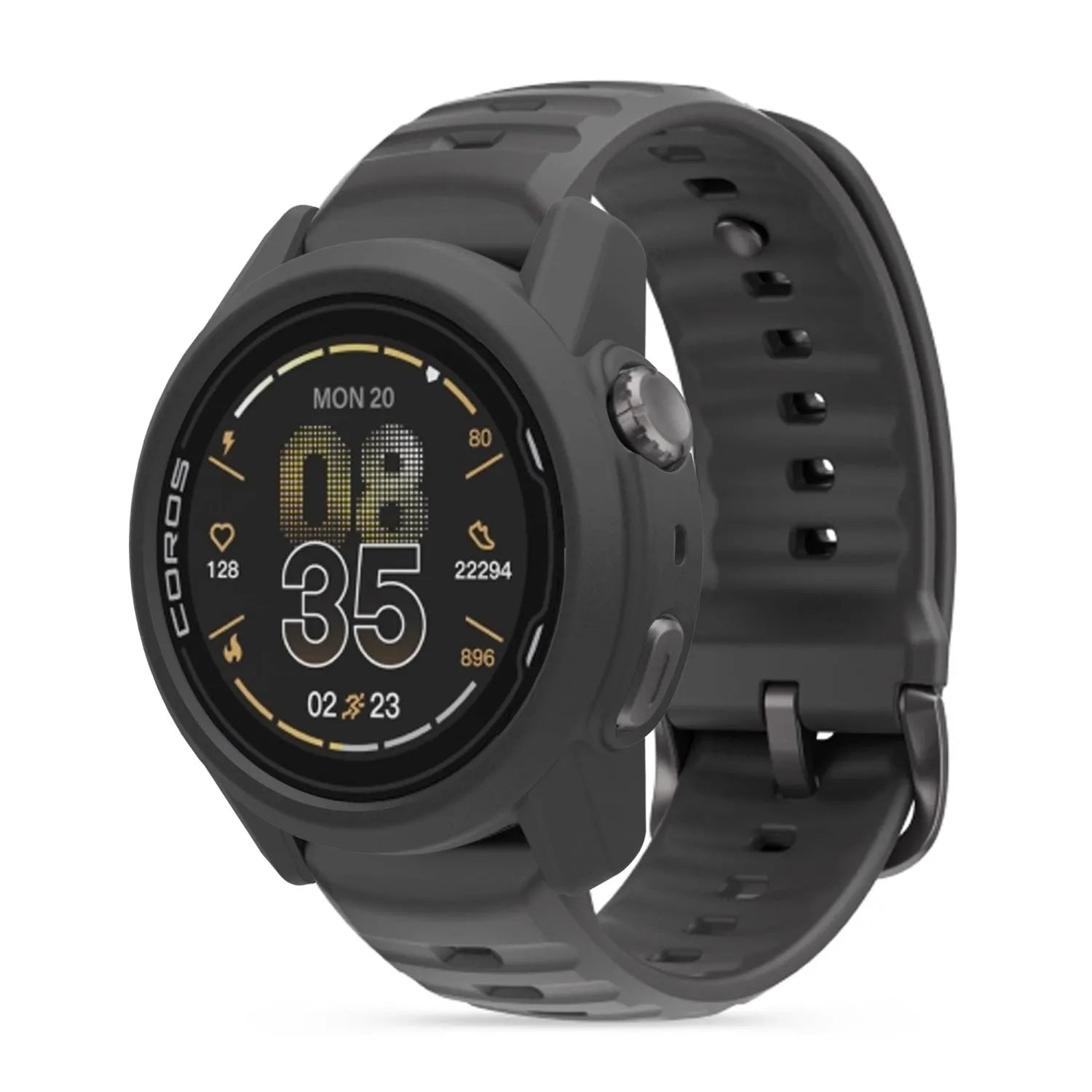 Funda silicona Coros Apex 4 - 42mm (negro)