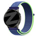 Bandz Correa nylon Loop Garmin Forerunner 265 (azul/lima)