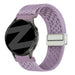 Bandz Samsung Galaxy Watch Active Vintage Nylon Strap (Light Purple)