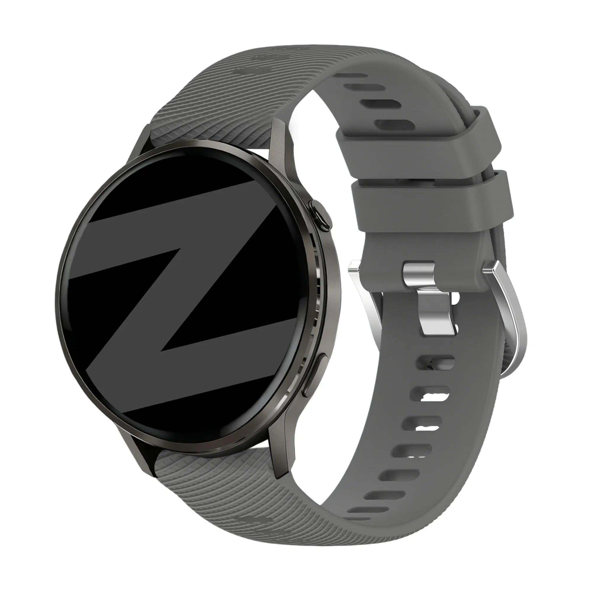 Bandz Correa silicona 'Deluxe' Garmin Vivomove 3s (gris oscuro)