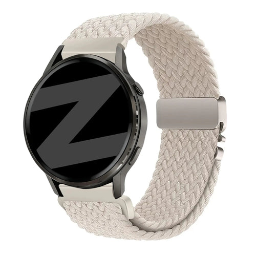 Bandz Correa trenzada 'Parachute' Garmin Venu SQ 2 (blanco estrella)