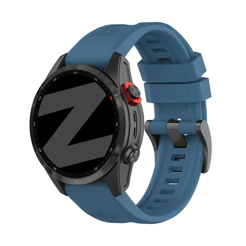 Bandz Garmin Epix Pro (Gen 2) 42mm Silicone Strap 'Classic' (Rock Green)