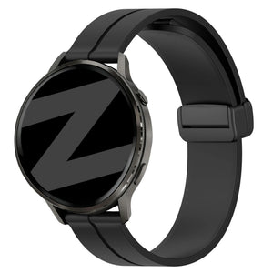 Bandz Correa silicona con hebilla Garmin Vivoactive 5 (negro)