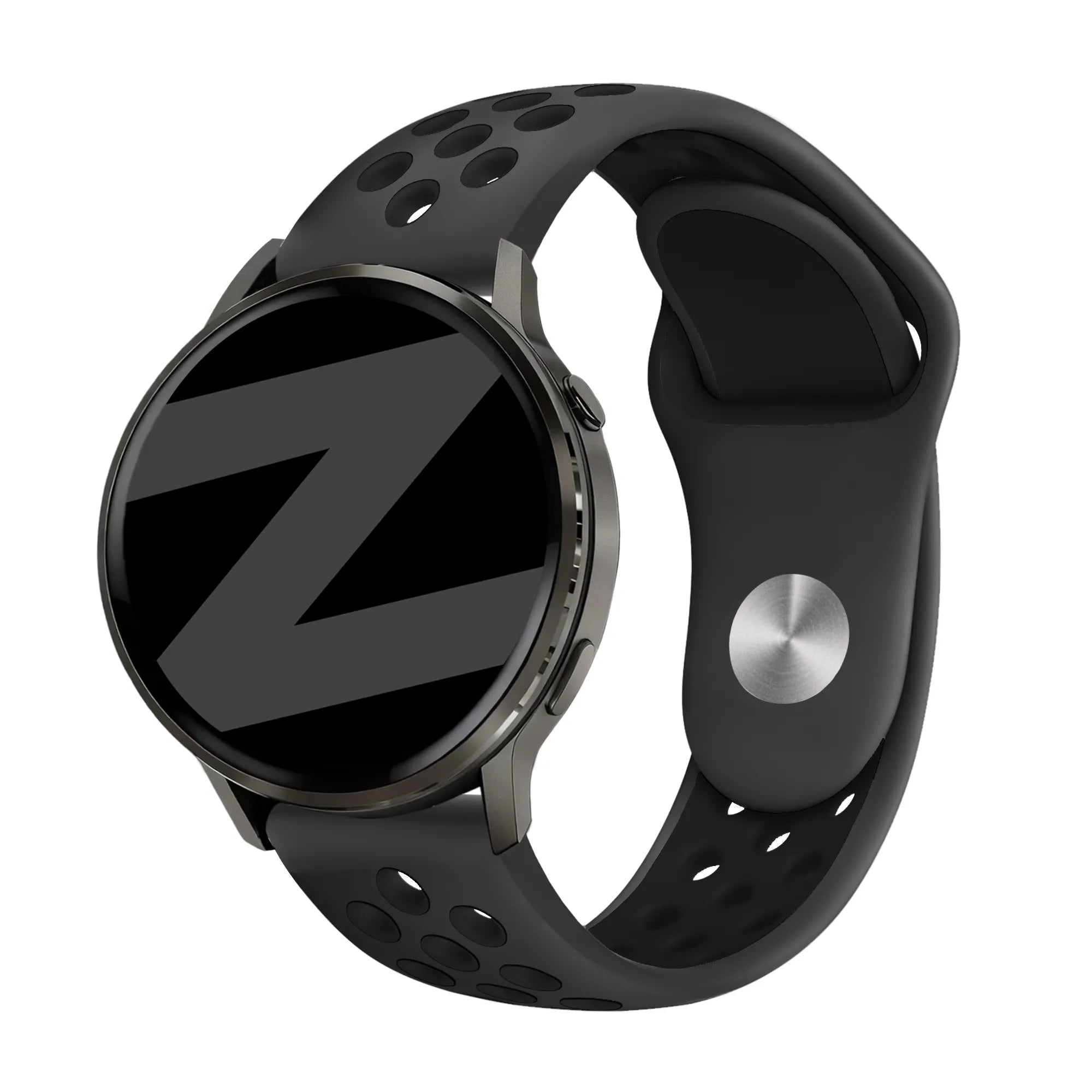 Bandz Correa deportiva 'Deluxe' Garmin Forerunner 265 (gris oscuro/negro)