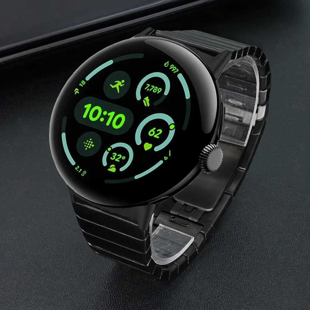 Correa acero con hebilla 'Premium' Google Pixel Watch 4 - 45mm (negro)