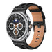 Correa cuero sólida Samsung Galaxy Watch 9 - 40mm (negro)