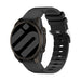 Correa cuero híbrida Garmin Forerunner 965 (negro)