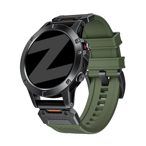 Bandz Amazfit T-Rex Ultra 2 Silicone Strap 'Explorer' (Green)