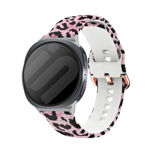 Correa leopardo rosa Samsung Galaxy Watch 8 Classic