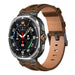 Correa cuero sólida Samsung Galaxy Watch Ultra 2 (marrón oscuro)