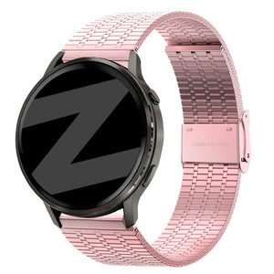 Bandz Correa acero ajustable Garmin Bounce 2 (rosa arena)