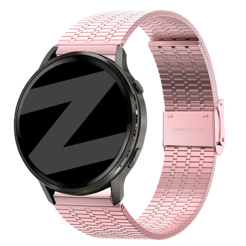 Bandz Correa acero ajustable Garmin Bounce 2 (rosa arena)