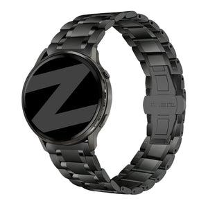 Bandz Correa acero con eslabones 'Deluxe' Garmin Venu (negro)