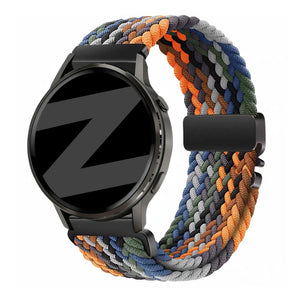 Bandz Garmin Vivomove Style Braided Strap 'Parachute' (Multicolour)