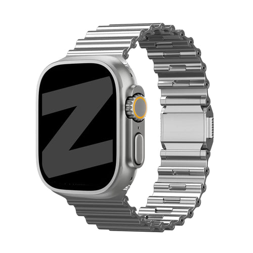 Bandz Correa acero premium 'Ocean' Apple Watch (titanio)