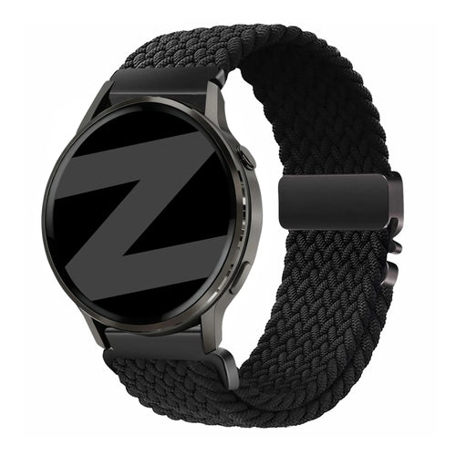 Bandz Correa trenzada 'Parachute' Garmin Venu 3s (negro)